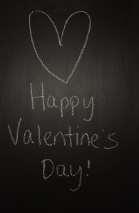 The chalkboard in my kitchen.